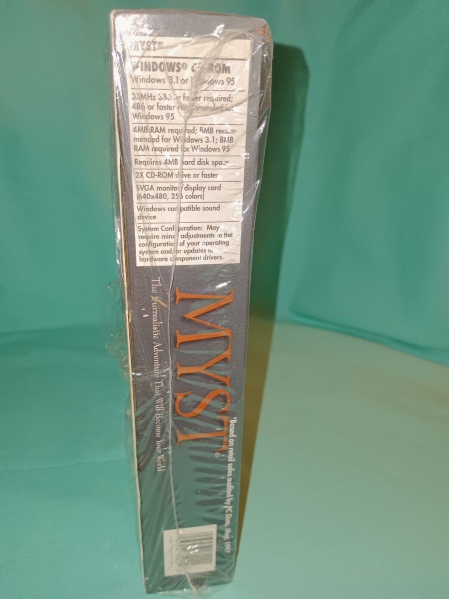MYST ボトル型 パズル SUNSOFT 1994年 Cyan 開発 MYST ボトル型 パズル SUNSOFT 1994年 Cyan 開発 テレビゲーム