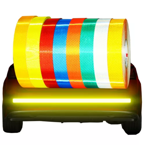 Reflektorband reflektierendes klebeband Reflexfolie Warnband Signalband 8 farben