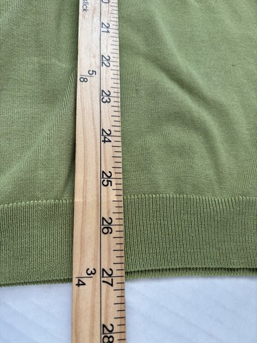 TOMMY BAHAMA Cotton Sweater Mens XXL Light Green Lightweight Crew Neck Pullover - Picture 9 of 9