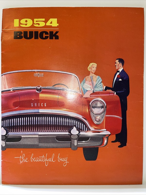1954 BUICK The Beautiful Buy - ROADMASTER - SPECIAL - SKYLARK - SUPER - CENTURY 