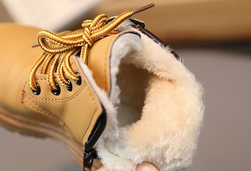 Kinder Schuhe Stiefel Stiefeletten für Jungen Mädchen Boots Warme Winterschuhe - Bild 20 von 33