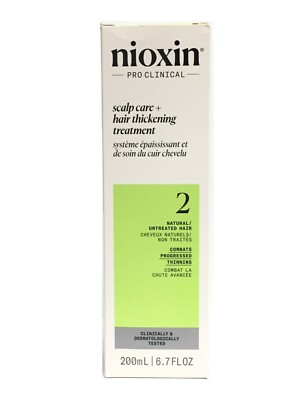 Nioxin System #2 Scalp Care Hair Thickening Treatment, 6.7 oz