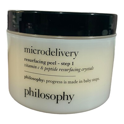 Philosophy The Microdelivery Peel Resurfacing Crystal Vitamin C Peptide 8oz
