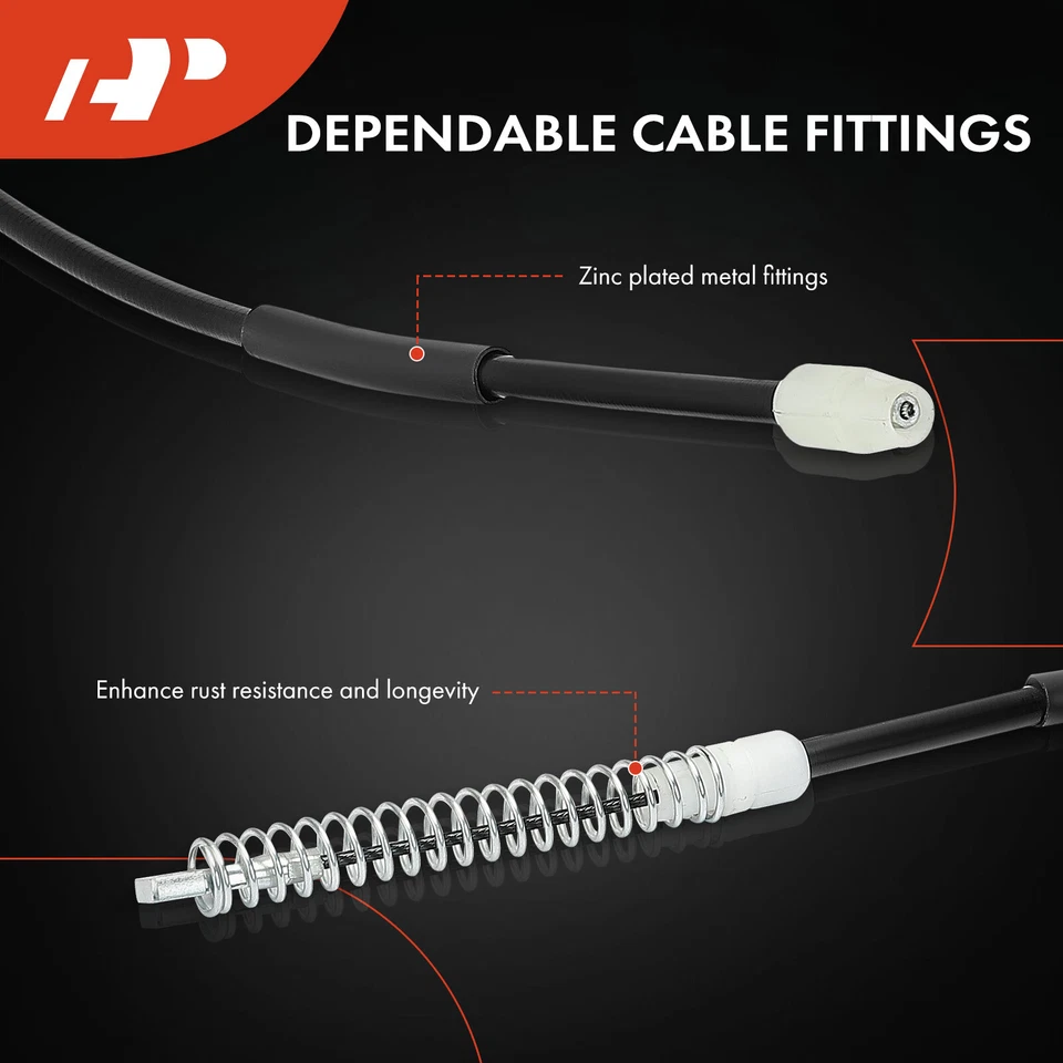 Rear Left LH Parking Brake Cable for Chey Express 3500 4500 GMC Savana 3500 4500 - Image 4 of 4