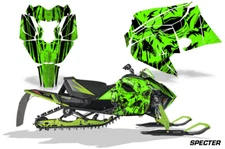 Snowmobile Graphics kit Decal for Arctic Cat ZR 6000R SX 2018 Specter Green