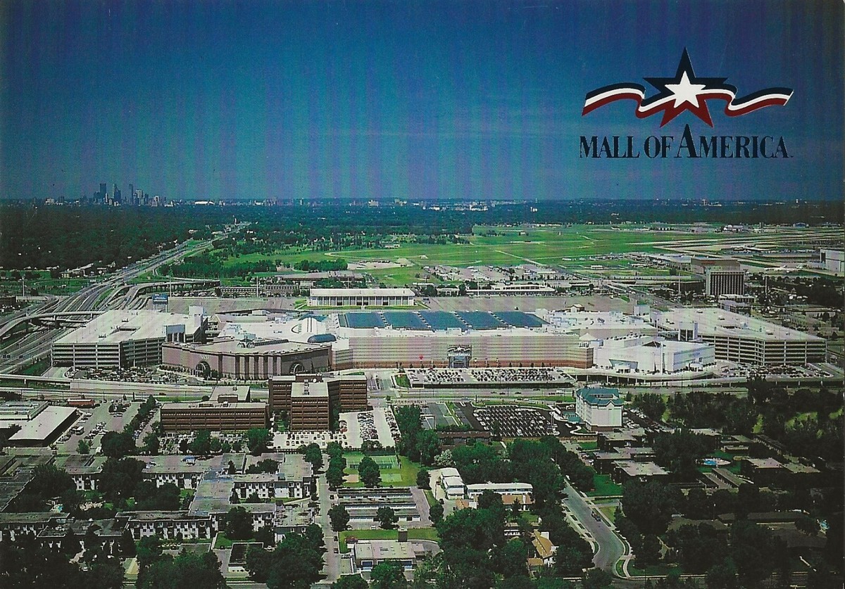 Postcard Minnesota Bloomington Mall of America Aerial View c2004 NrMINT  Unused