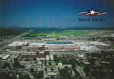 Postcard Minnesota Bloomington Mall of America Aerial View c2004 NrMINT  Unused