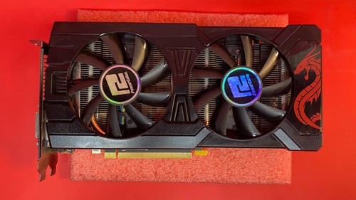 PowerColor Red Dragon RX 570 OC 4GB GDDR5 Graphics Card - AXRX-570-4GBD5-3DHD/OC - Bild 3 von 12