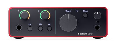 DTM・DAW FOCUSRITE Scarlett Solo gen4 Scarlett Solo 4th Generation | Focusrite