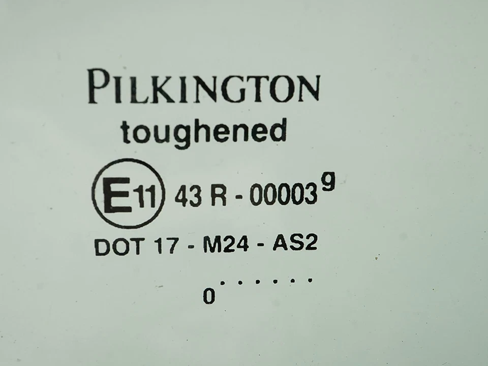 Jaguar S Type 2000-2008 puerta ventana vidrio conductor trasero lado izquierdo Lh OEM Foto 4 de 4