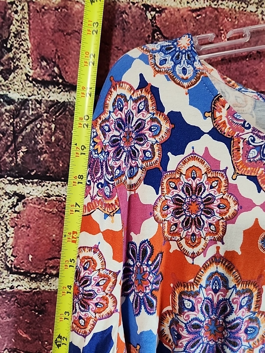 Ruby Rd. Womans Blouse Top Multicolor Geometric X… - image 8