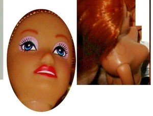 red haired barbie doll