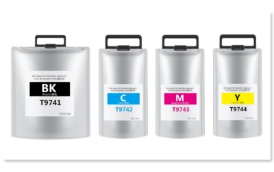 T9741-T9744 Ink Bag installed chips For Epson WorkForce Pro WF-C869R Printer