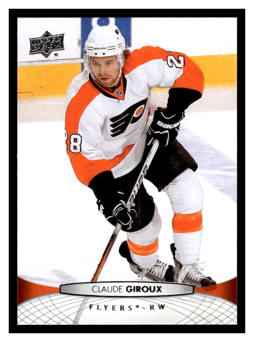2011 Upper Deck #59 Claude Giroux – Flyers
