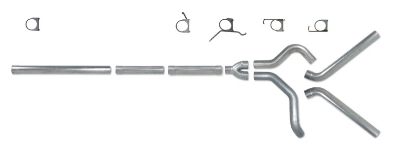 Diamond Eye KIT For 4in CB MFLR RPLCMENT PIPE DUAL AL: 2004.5-2007.5 DODGE - Image 2 of 4