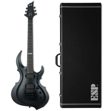 ESP E-II FRX Black Satin Electric Guitar FR + Hard Case Made in Japan B-Stock