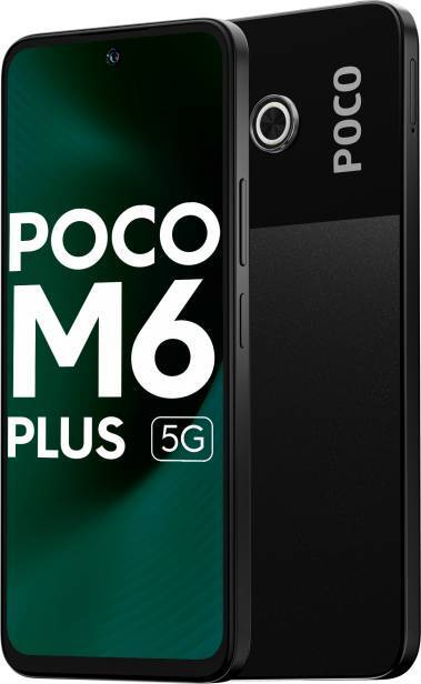 POCO M6 6GB/128GB ブラック新品未開封 POCO M6 Plus 5G Factory Unlocked Dual SIM GLOBAL 6GB RAM