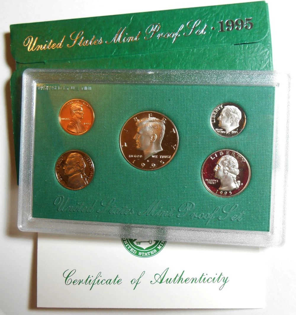1995 Proof US Coin Mint Sets for sale | eBay