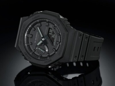 Casio GA-2100-1A1DR G-SHOCK All Black Wrist Watch | eBay