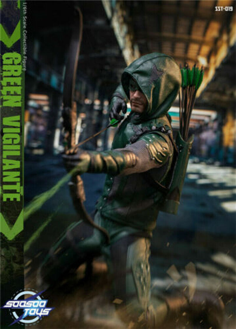 Soosootoys SST019 Green Arrow Oliver Queen 1/6 Scale Action Soosootoys SST019 Green Arrow Oliver Queen 1/6 Scale Action