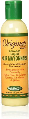 Africa's Best Leave-in flüssige Haar Mayonnaise natürliche Pflegebehandlung 6oz