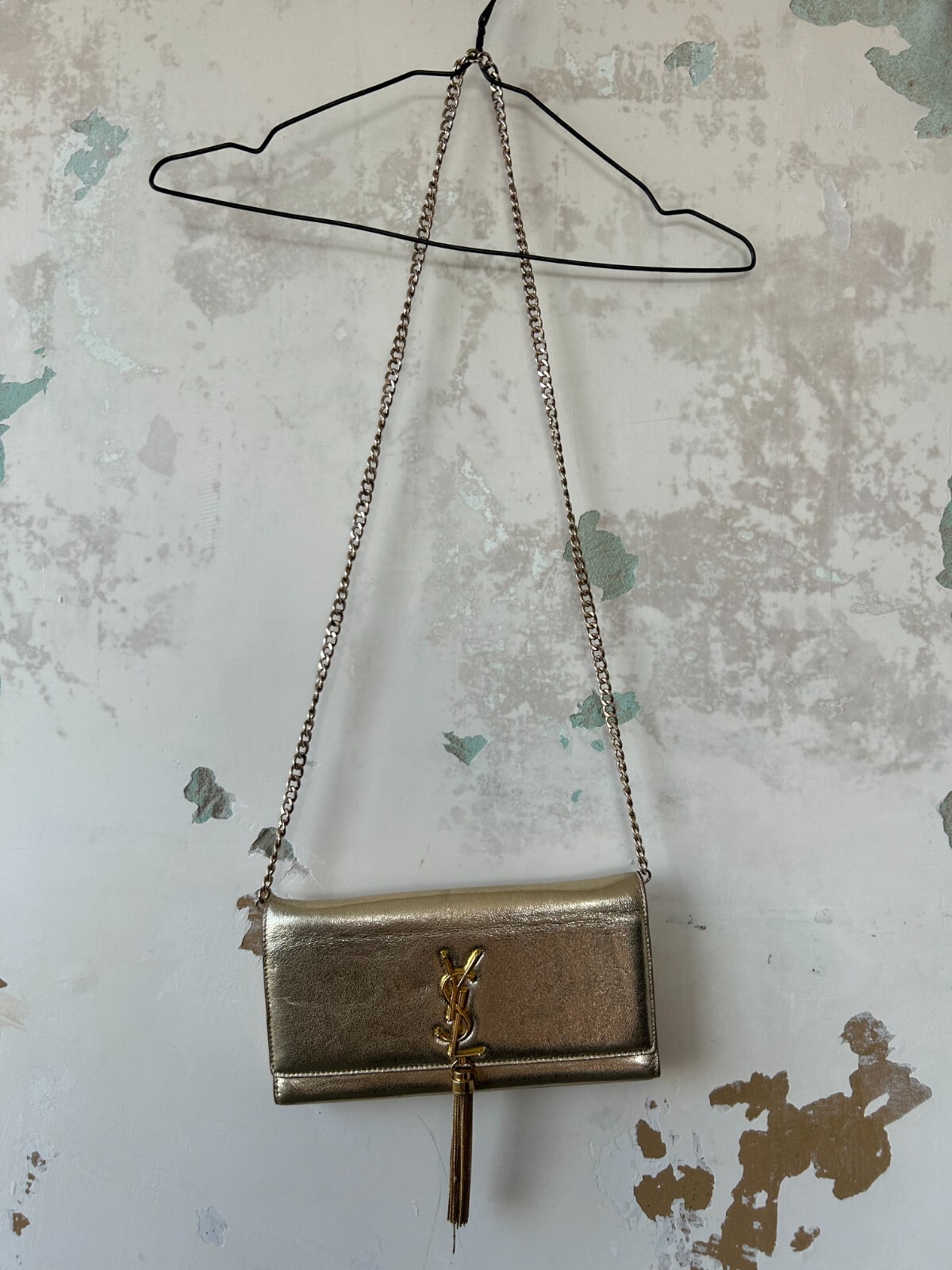 Borsa a tracolla YSL Yves Saint Laurent in pelle