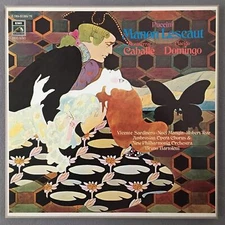 D108 Puccini Manon Lescaut Caballe Bartoletti 2LP EMI 1 C 193-02 269/70 Stereo