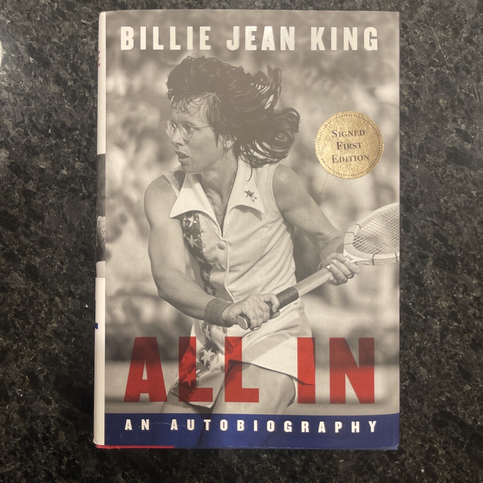 Signed All in an Autobiography Billie Jean King 1st Edition (2021 ...