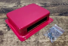 Red, Exhaust Vent Cover from a Paramount Popcorn Making Machine [P-2001R]