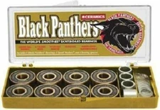 Shorty's Quickie Black Panther CERAMIC Skateboard Bearings