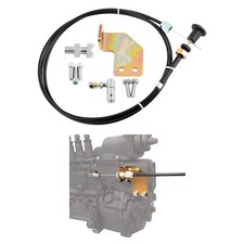 P7100 P-pump Manual Fuel Shut Off Solenoid Cable Kit For Dodge Cummins 12v 64bt