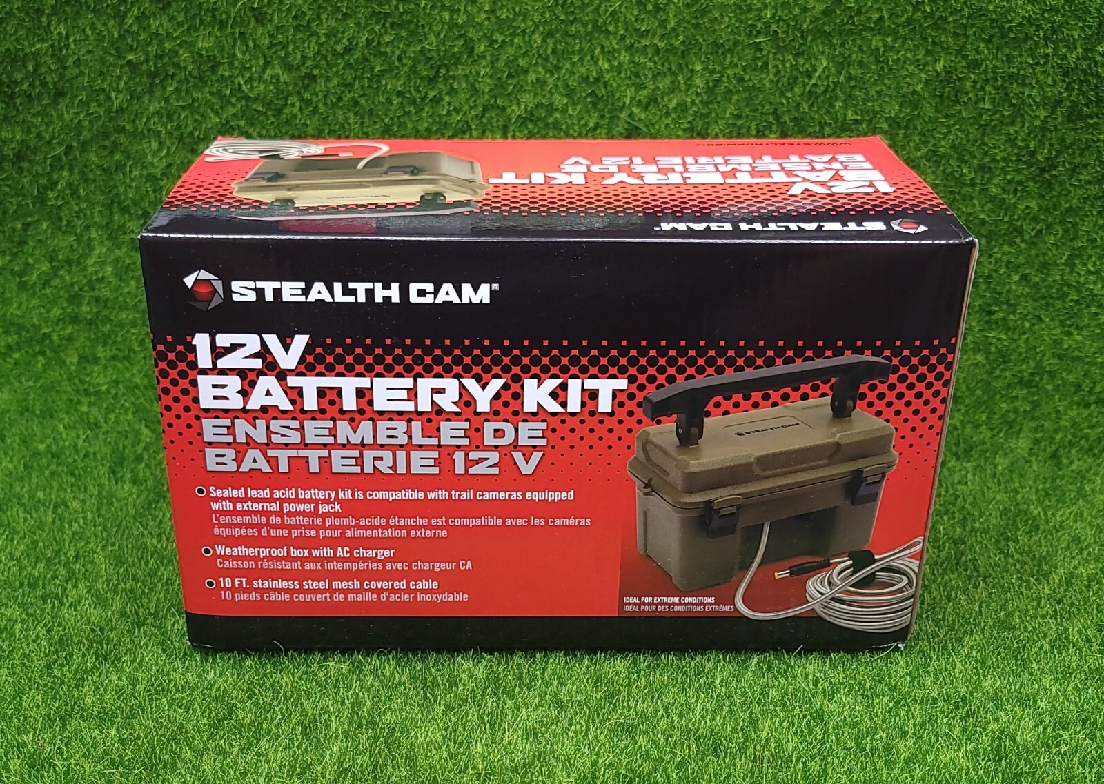 StealthCam 12V Portable Battery Camera Accessory Power Travel Kit STC