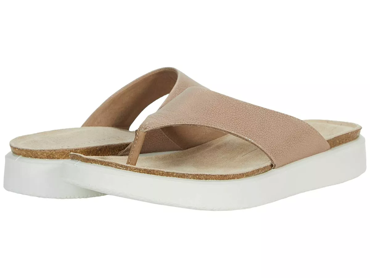 ECCO Corksphere Thong Sandal Women s US 5 5.5 EU 36 eBay