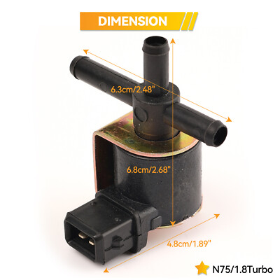 N75 BOOST PRESSURE CONTROL VALVE FOR AUDI TT MK1 8N 1.8T 180 225