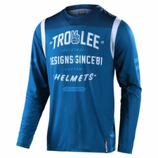 Troy Lee Designs GP Air Jersey Roll Out Slate Blue Medium *CLOSEOUT Was $42.00*