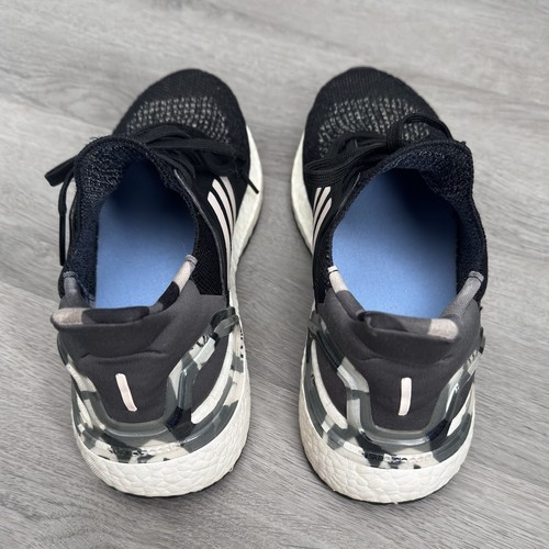 Adidas UltraBoost 20 Running Shoes Sneakers Women’s Size 8.5 Black Pink Tint - Picture 7 of 12