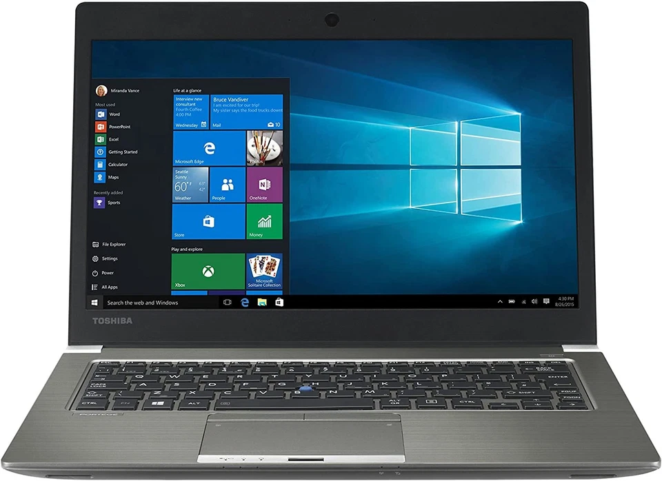 Toshiba Portege Z30-C Laptop 13,3" HD Intel Core i5-6300U 8GB RAM 256 GB Win10 - Bild 4 von 4