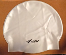 Silicone Swim Cap, white