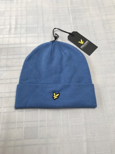 Scott Logo Mens Lapis Blue Beanie Hat 