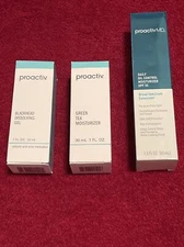 Proactive bundle, 1 Oz Green Tea, 1oz Blackhead Dissolving Gel, 1.5oz DOC SPF