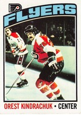 1976-77 Topps Hockey Orest Kindrachuk #233 VG+ or Better PHILADELPHIA FLYERS