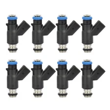 8pcs Fuel Injectors for 10-14 Chevrolet GMC Hummer Cadillac Siverado Express H3