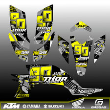 Complete Decals Kit Yamaha YFZ 450 2003-2008 Full Custom Racing Quad Graphics