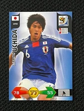 ADRENALYN XL WORLD CUP AFRICA 2010 ATSUTO UCHIDA JAPAN PANINI Card