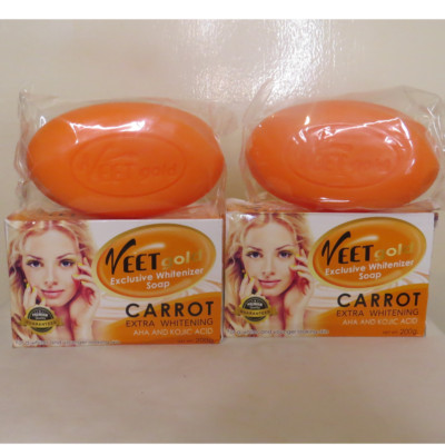 2 x Veetgold Exklusive Karottenseife mit AHA & Kojic 200g x 2