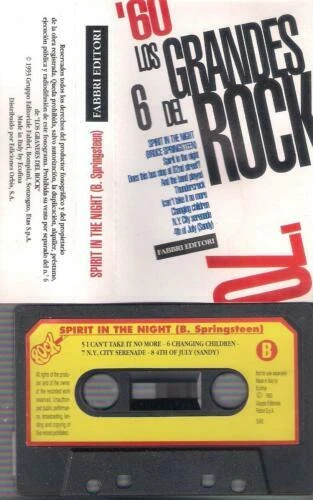 Cintas y casetes de música Bruce Springsteen