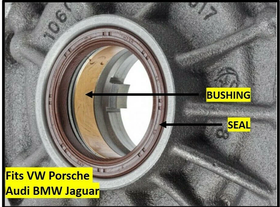 Buje de sello de bomba de aceite convertidor de par de transmisión 5HP19 para VW Audi BMW Foto 2 de 4