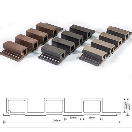 Premium WPC Composite Slatted Cladding Board Fluted Panels 2900mm Tongue Groove - Picture 5 of 21