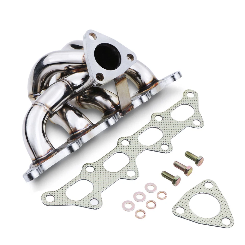 COLECTOR DE ESCAPE DE CARRERA DE ACERO INOXIDABLE PARA MITSUBISHI COLT 1.5 TURBO CZT RALLIART - Imagen 3 de 4