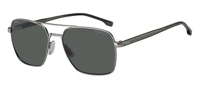 Brillen Sonnen- HUGO BOSS 1045/S / It R81 (M9) Matte Ruthenium/Grau Polarisiert - Bild 1 von 4